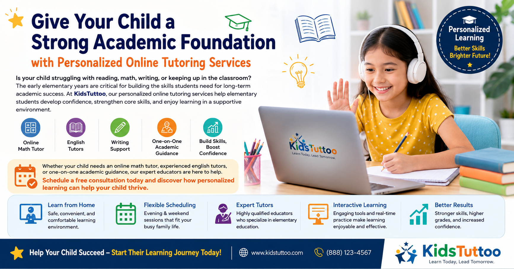 Benefits of Online Tutoring Services for Elementary Students