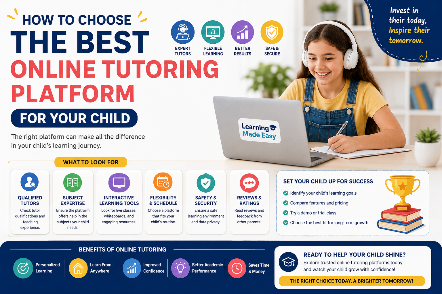 How to Choose the Best Online Tutoring Platform for Your Child