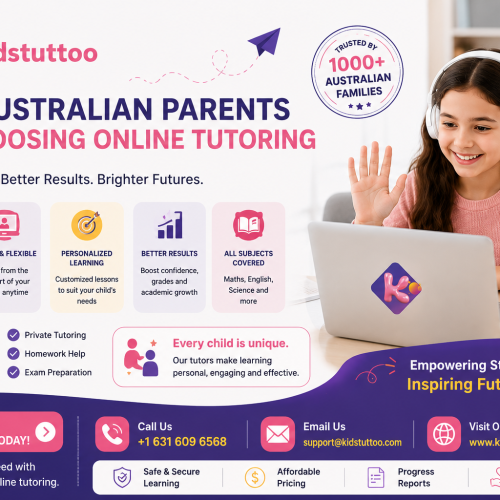 Why Australian Parents Are Choosing Online Tutoring
